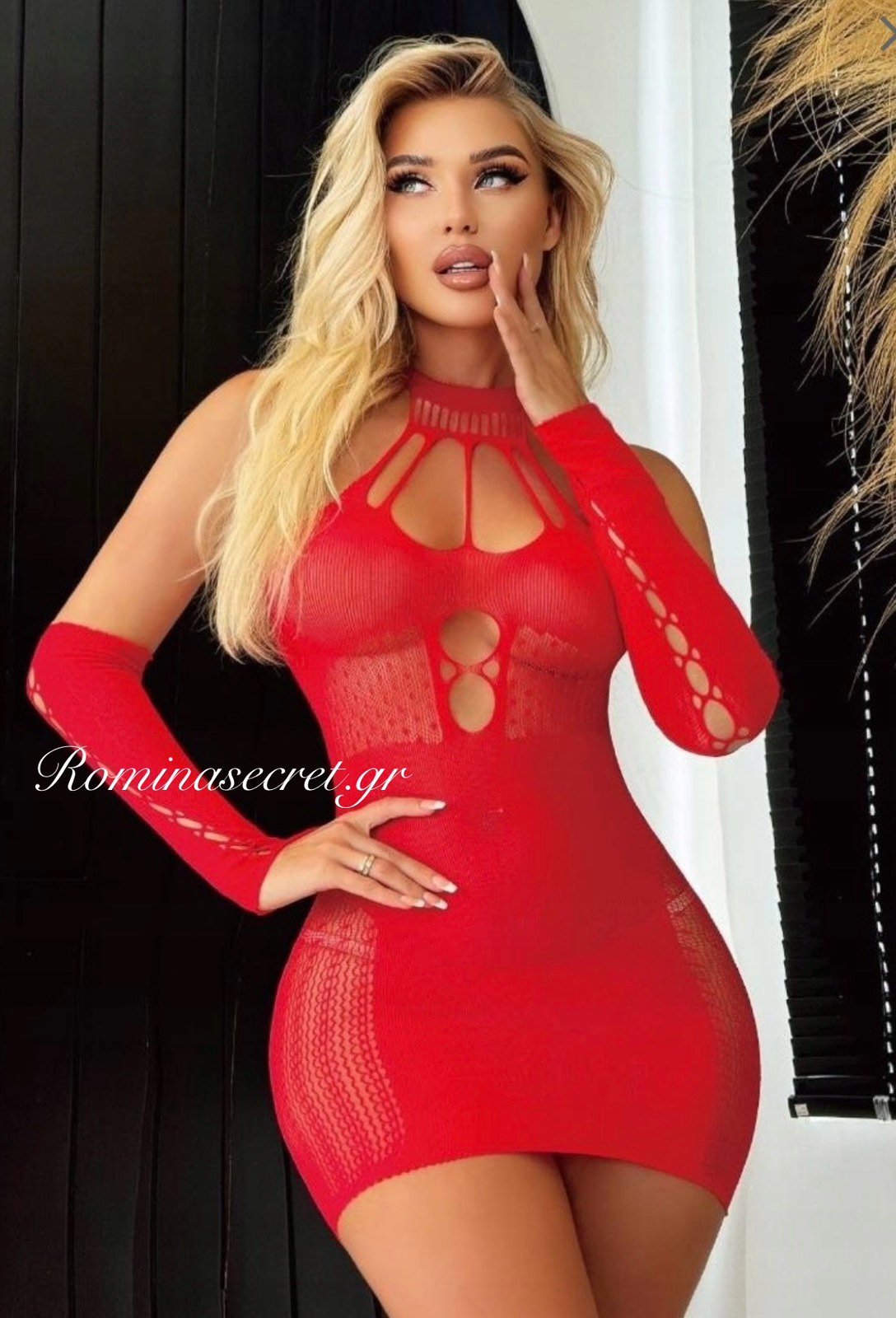 Sexy δίχτυ κόκκινο
