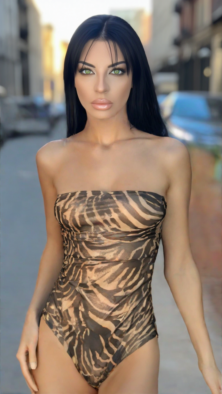 Swimsuit tiger
